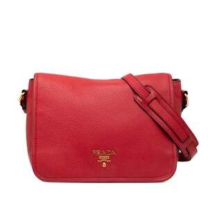 Prada Flap Messenger Bag Vitello Phenix #245986P91B